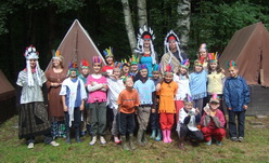 Indiáni na Stříbrném potoce - tábor 2011