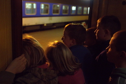 Parní jízda vlakem, prosinec 2012